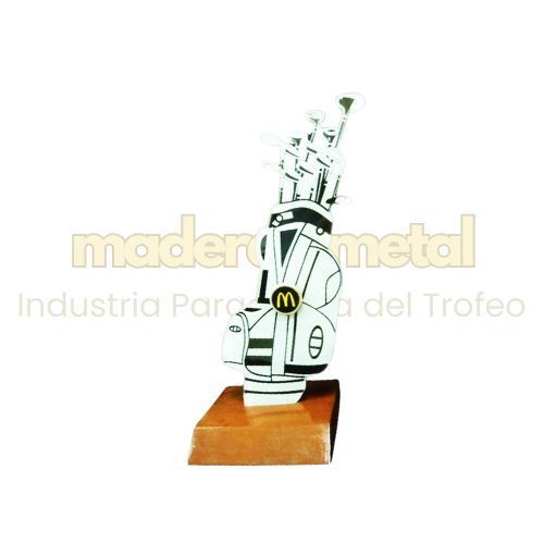 Imagen de Trofeo acrílico Golf - M1.5501